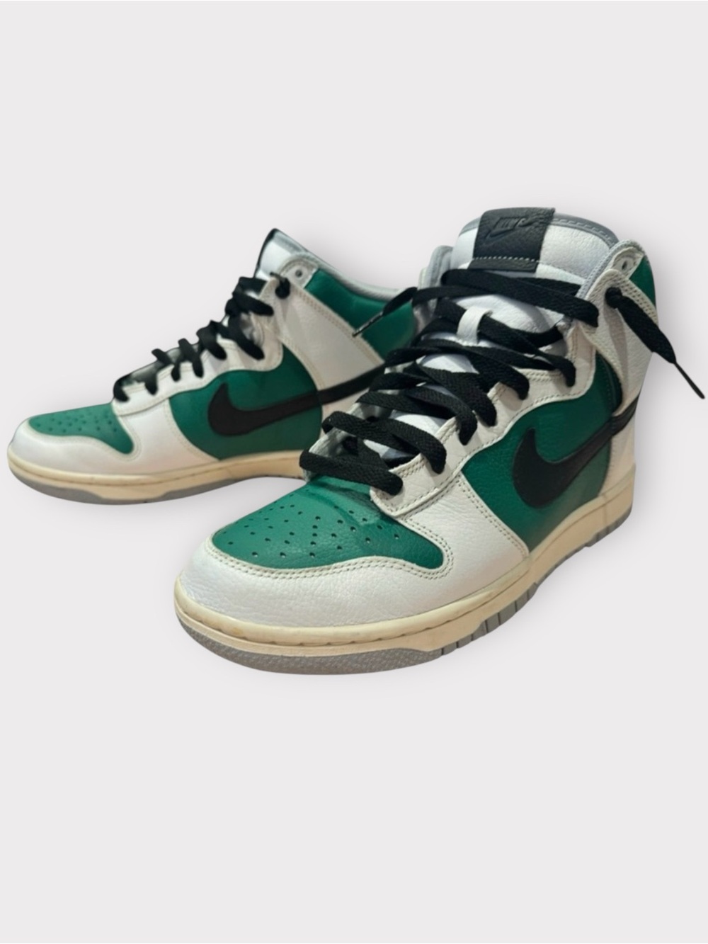 Nike Dunk High Green White Black | Men’s Size 9 EUC